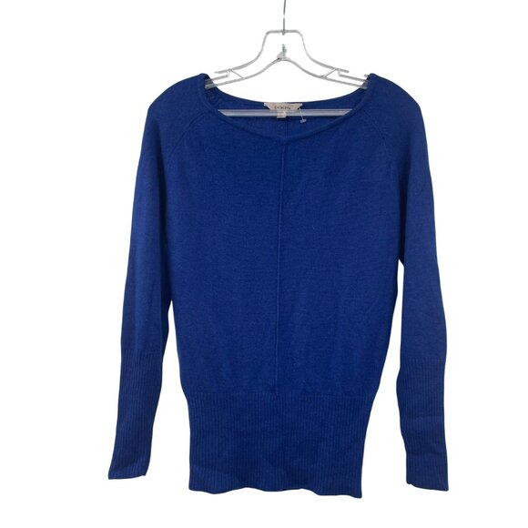 Athleta Sweaters - Athleta Womens Cashmere Pullover Sweater Long Sleeve Blue Size XS